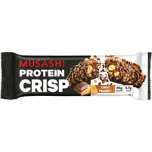 Musashi Crisp Protein Bar Chocolate Peanut, 60g