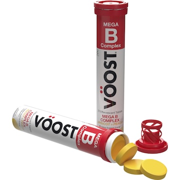 VOOST Effervescent Mega B Complex Tablets 20 pack