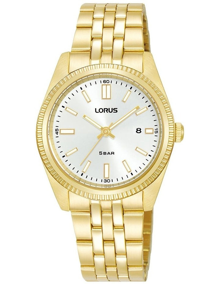 Dress Stainless Steel Watch in Gold