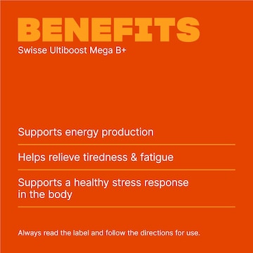 Swisse Ultiboost Mega B+ Tablets 60 pack