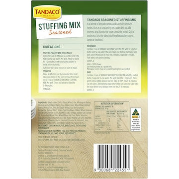 Tandaco Stuffing Mix Seasoned Turkey & Chicken 200g