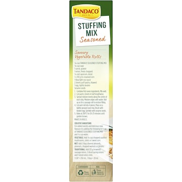 Tandaco Stuffing Mix Seasoned Turkey & Chicken 200g