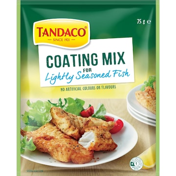 Tandaco Coating Mix Bread Crumbs For Lightly Seasoned Fish 75g