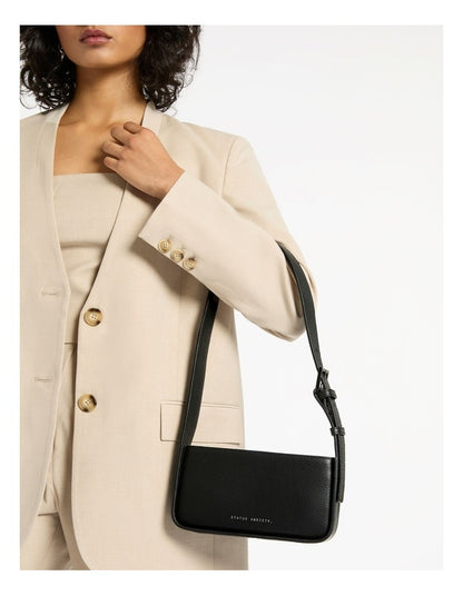 State Of Mind Shoulder Bag in Black