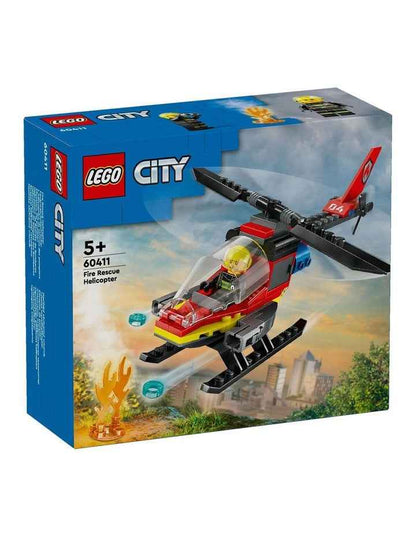 City Fire Rescue Helicopter 60411 Toy