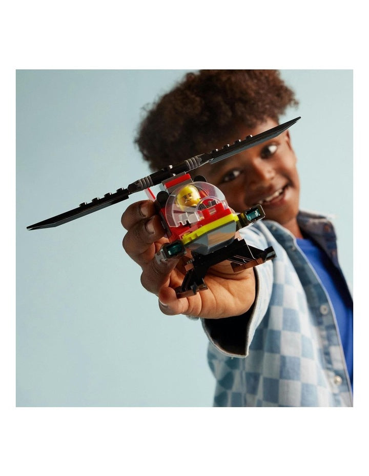 City Fire Rescue Helicopter 60411 Toy