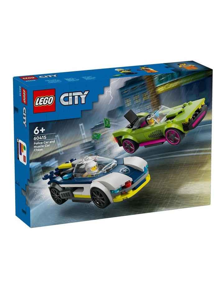 City Police Car and Muscle Car Chase 60415 Toy