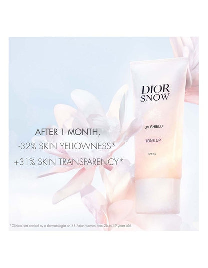 Diorsnow Tinted UV Shield UV Protection for Face 30ml