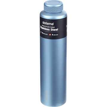 Sistema Hydration Chic Stainless Steel Drink Water Bottle Assorted 600mL