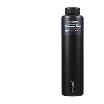 Sistema Stainless Steel Double Walled Bottle Assorted 600mL each
