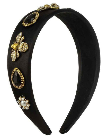 Bee Headband in Black