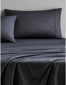 REILLY PILLOWCASE PAIR IN CARBON
