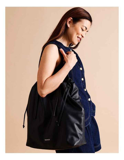 Paros Tote Bag in Black