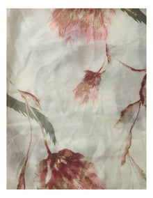 Floral Scarf in Ivory