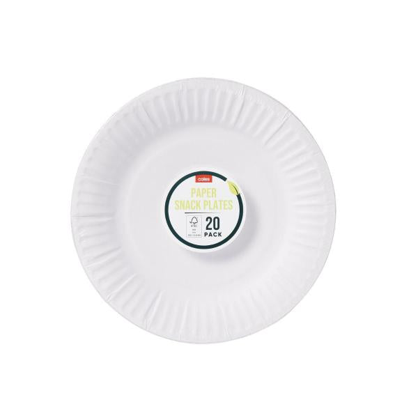 Paper Snack Plates