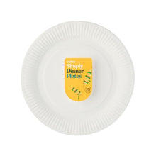COLES SIMPLY PAPER DINNER PLATES 20PACK