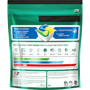 Fairy Platinum Dishwashing Tablets 52 pack