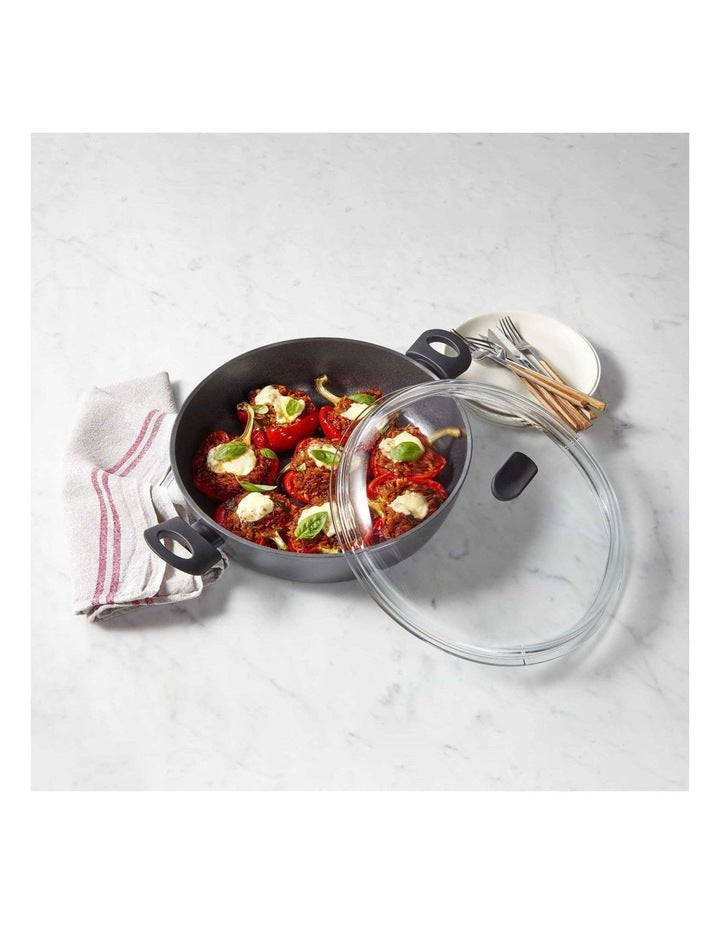 Per Benessere Ceramic Nonstick Induction Covered Sauteuse 32cm/5.7L