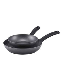 Per Benessere Ceramic Nonstick Induction Skillet Twin Pack 20/26cm