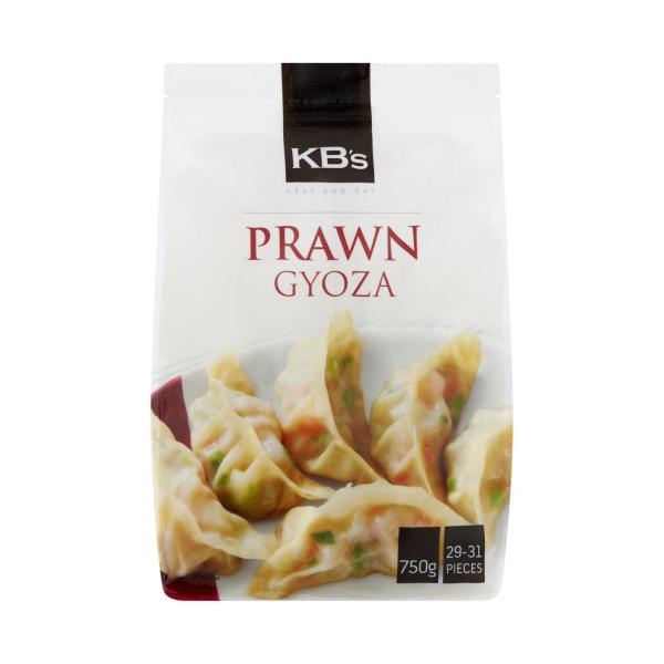 KB'S PRAWN GYOZA 750G