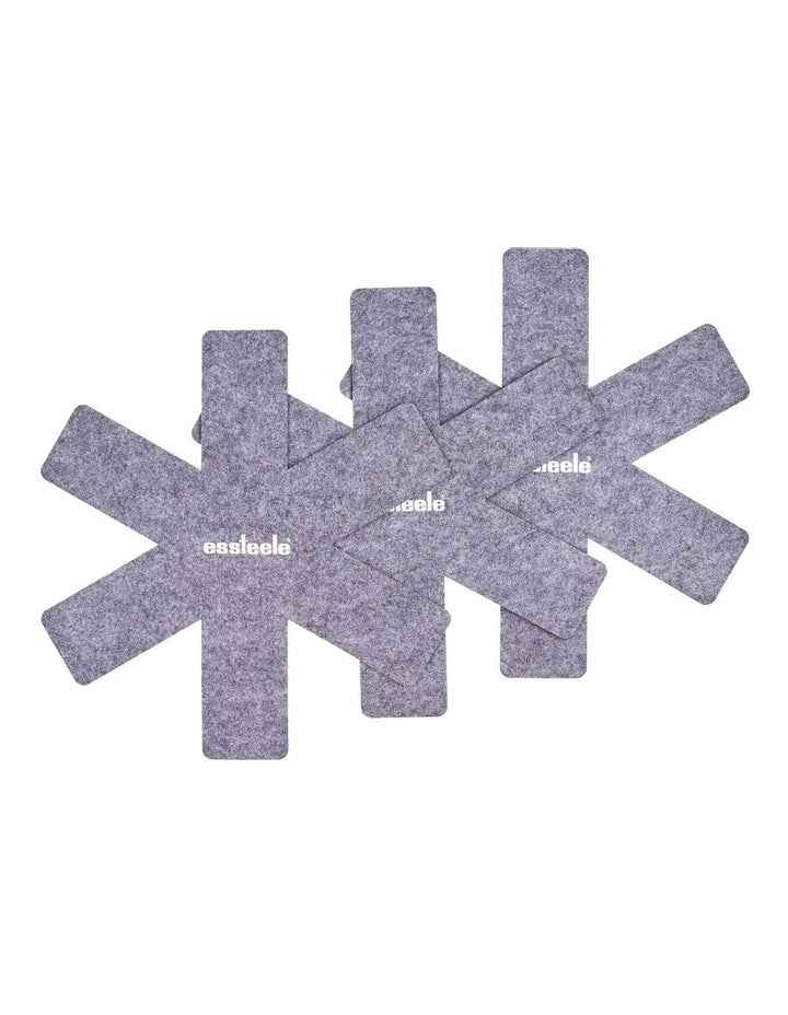 Felt Pan Protectors Set of 3 in Grey