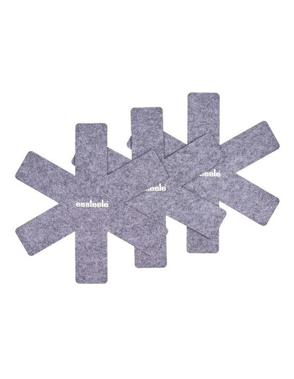 Felt Pan Protectors Set of 3 in Grey