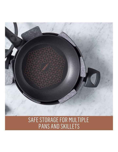 Felt Pan Protectors Set of 3 in Grey