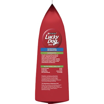 Lucky Dog Adult Minis Minced Beef Vege & Pasta Dry Food 3kg