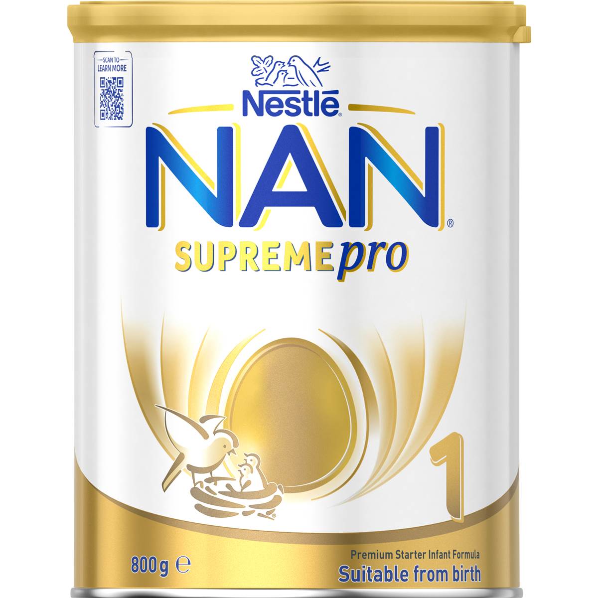 Nestle NAN SUPREMEpro 1 From Birth Premium Starter Baby Formula 800g