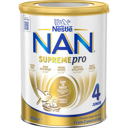 Nestle NAN SUPREMEpro 4 Toddler 2+ Premium Milk Drink Powder 800g