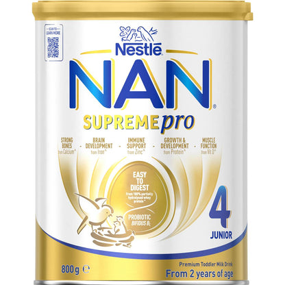 Nestle NAN SUPREMEpro 4 Toddler 2+ Premium Milk Drink Powder 800g