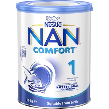 Nan COMFORT 1 Infant Formula Newborns Suitable From Birth 800g