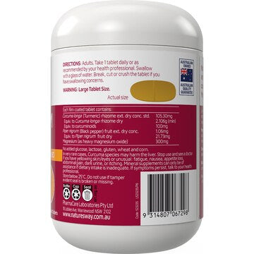 Nature's Way Magnesium & Turmeric Tablets 150 pack
