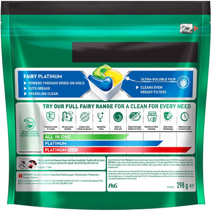 Fairy Platinum Dishwashing Tablets 20 pack