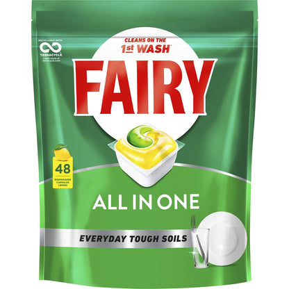Fairy All In One Dishwashing Tablets 48 pack