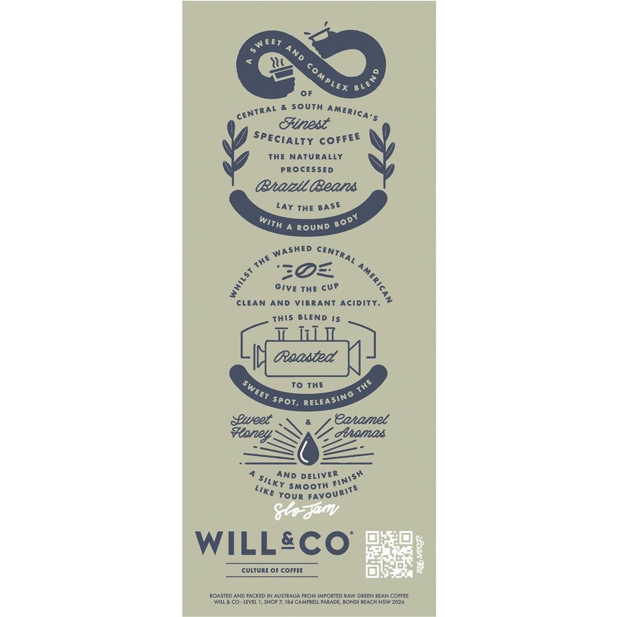 Will & Co Slow Jam Nespresso Compatible Coffee Capsules 10 Pack