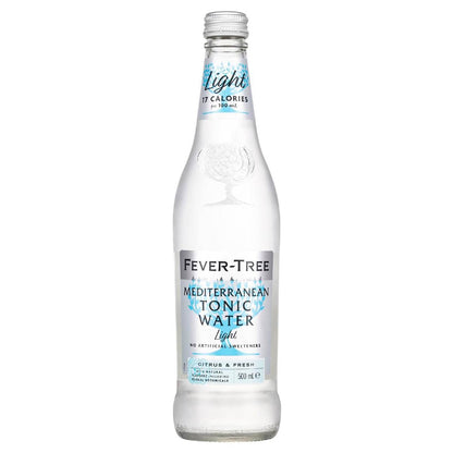 Fever-Tree Refreshingly Light Premium Mediterranean Tonic Water 500mL