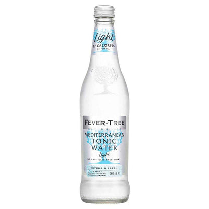 Fever-Tree Refreshingly Light Premium Mediterranean Tonic Water 500mL