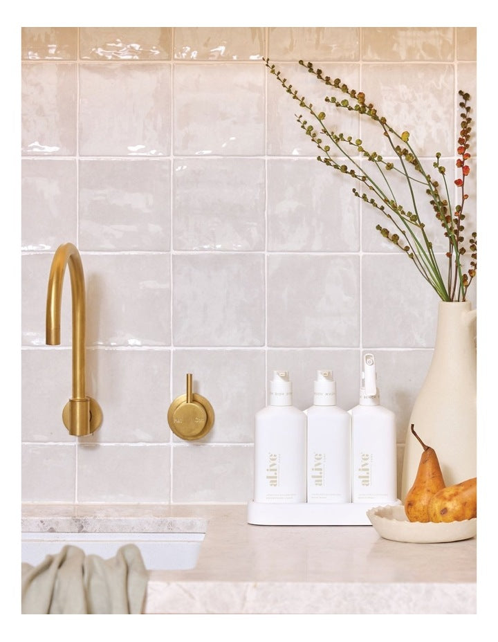 Lemon Myrtle and Honeydew Kitchen Trio Set