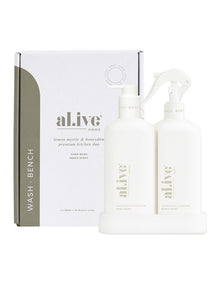 Lemon Myrtle and Honeydew Kitchen Duo Set