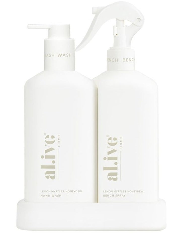 Lemon Myrtle and Honeydew Kitchen Duo Set