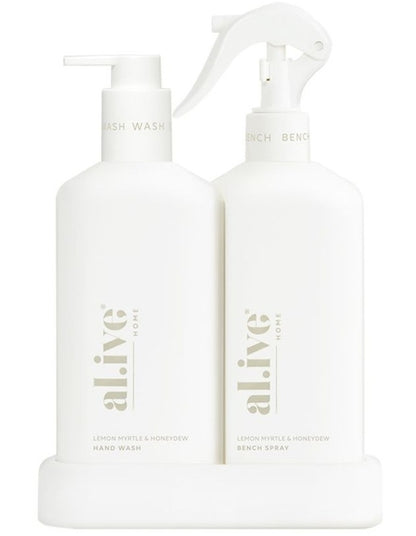 Lemon Myrtle and Honeydew Kitchen Duo Set