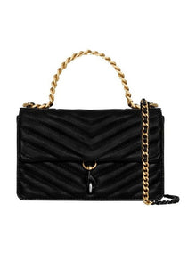 Edie Mini Crossbody Bag in Black