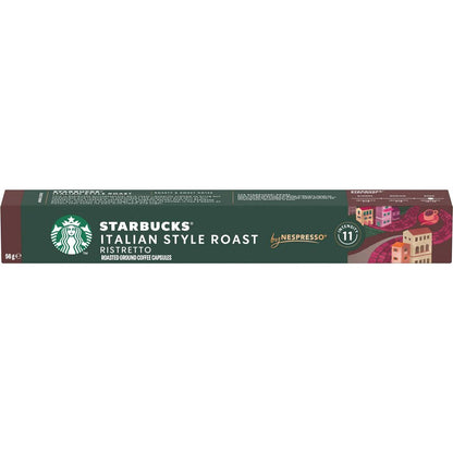 Starbucks by Nespresso Italian Roast Coffee Pods 10 Pack