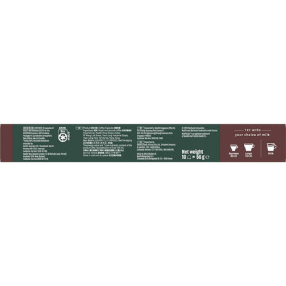 Starbucks by Nespresso Italian Roast Coffee Pods 10 Pack