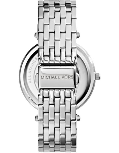 Darci Silver Polished Steel Luxury Watch MK3190