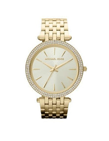 Darci Gold Plated Steel Luxury Watch MK3191