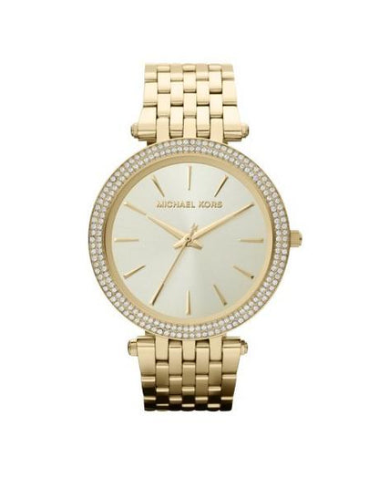 Darci Gold Plated Steel Luxury Watch MK3191