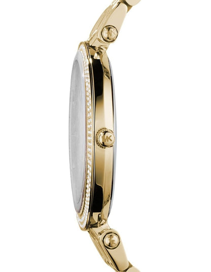 Darci Gold Plated Steel Luxury Watch MK3191
