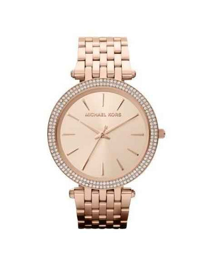 Darci Rose Gold Plated Steel Luxury Watch MK3192